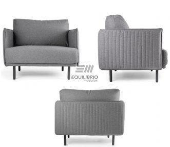 FABRIZIA 1 PLAZA :: Muebles de Oficina: Equilibrio Modular