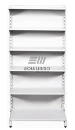 EQU-GA-8820/ 8823: Gondola de Pared-Sistema de Ensamble :: Equilibrio Modular - Amplio catalogo en muebles y mobiliario de oficina para todo Mexico.