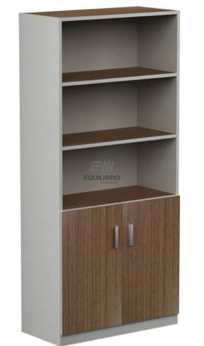 : LIBRERO MIXTO 2 :: Equilibrio Modular - Amplio catalogo en muebles y mobiliario de oficina para todo Mexico.