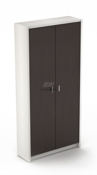 : LIBRERO CON PUERTAS  :: Equilibrio Modular - Amplio catalogo en muebles y mobiliario de oficina para todo Mexico.