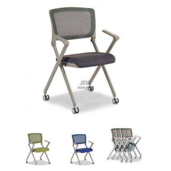 : SILLA DE COLECTIVIDAD SKIP :: Equilibrio Modular - Amplio catalogo en muebles y mobiliario de oficina para todo Mexico.