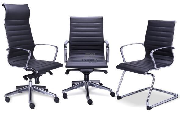 EQU-RE-1750: SILLA EJECUTIVA RETRO :: Equilibrio Modular - Amplio catalogo en muebles y mobiliario de oficina para todo Mexico.